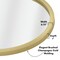 Americanflat Mirror with Strap - Hanging Mirror for Wall - Mirror for Bathroom, Bedroom, Entryway, Living Room - Large Mirror for Wall Décor